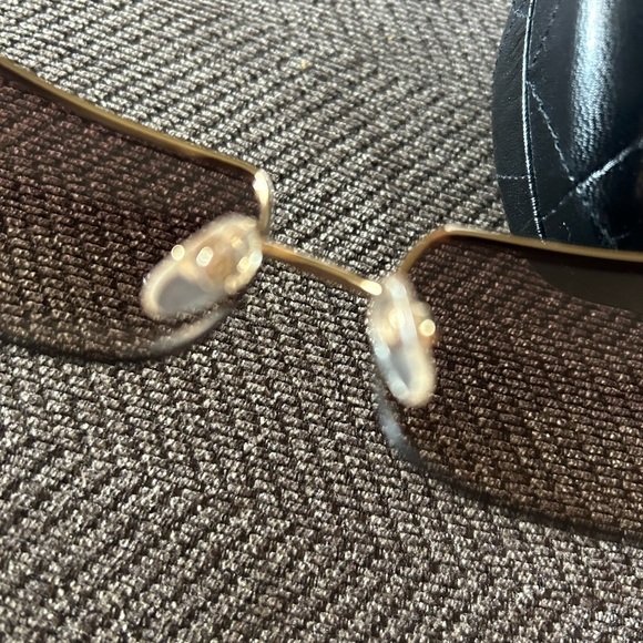 Chanel Swarovski crystal logo square sunglasses - Picture 4 of 16